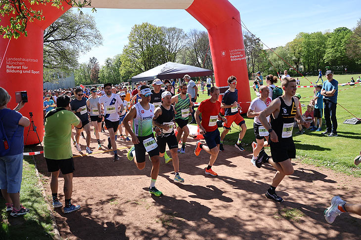 37. Forstenrieder Volkslauf 2024 am 13.04.2024  Start Halbmarathon